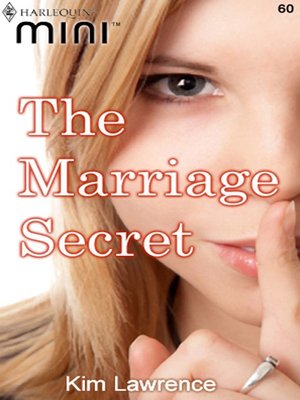 cover image of The Marriage Secret